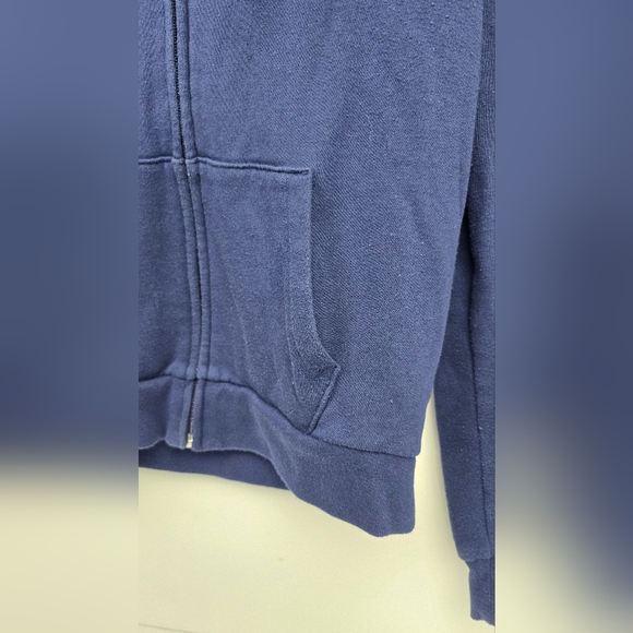 Victoria’s Secret PINK Everyday Women's Full Zip Hoodie Sweatshirt X-Small Blue - Picture 8 of 14